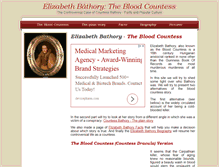 Tablet Screenshot of elizabethbathory.net